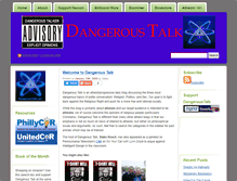 Tablet Screenshot of dangeroustalk.net